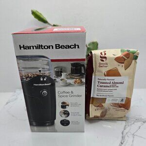 Hamilton Beach | black electric coffee & spice grinder